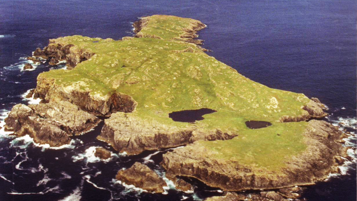 High Island off the coast of Galway